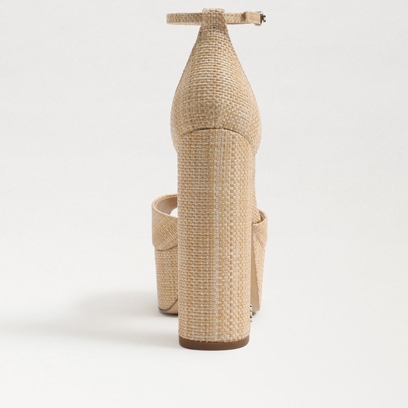 Sam Edelman | Kori Platform Heel Sandal In Beechwood Size 10.5 NEW - Picture 9 of 9